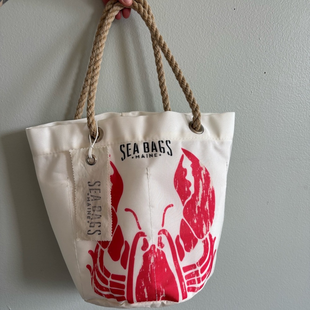NWT Maine Sea Bags Medium Lobster Tote